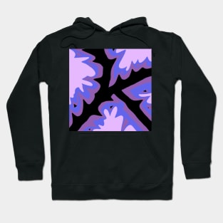 Purple and black Hoodie